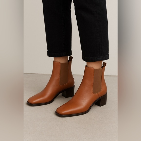 Patina Shoes - PATINA Portland Leather Goods VERO CHELSEA BOOT Size 7 TAWNY